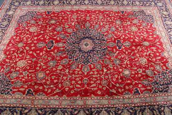 Appraisal: NAJAFABAD RUG - ft in x ft in