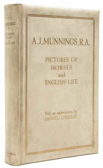 Appraisal: Munnings Alfred - Lindsay Lionel A J Munnings R A