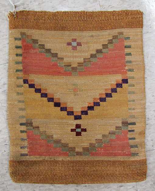 Appraisal: NORTHWEST NATIVE AMERICAN NEZ PERCE CORN HUSK BAG hand woven