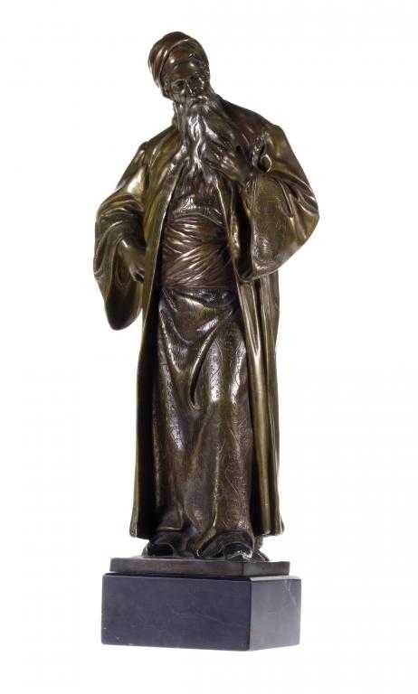 Appraisal: AN ORIENTALIST BRONZE STATUETTE OF AN ARAB CAST BY GLADENBECK