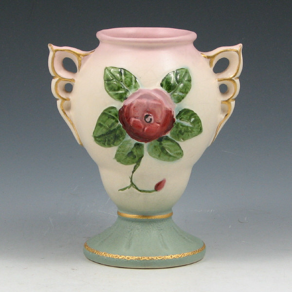 Appraisal: Hull Open Rose Hand Painted - Vase - Mint Hull