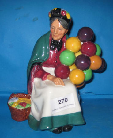 Appraisal: Royal Doulton Figure The Old Balloon Seller HN