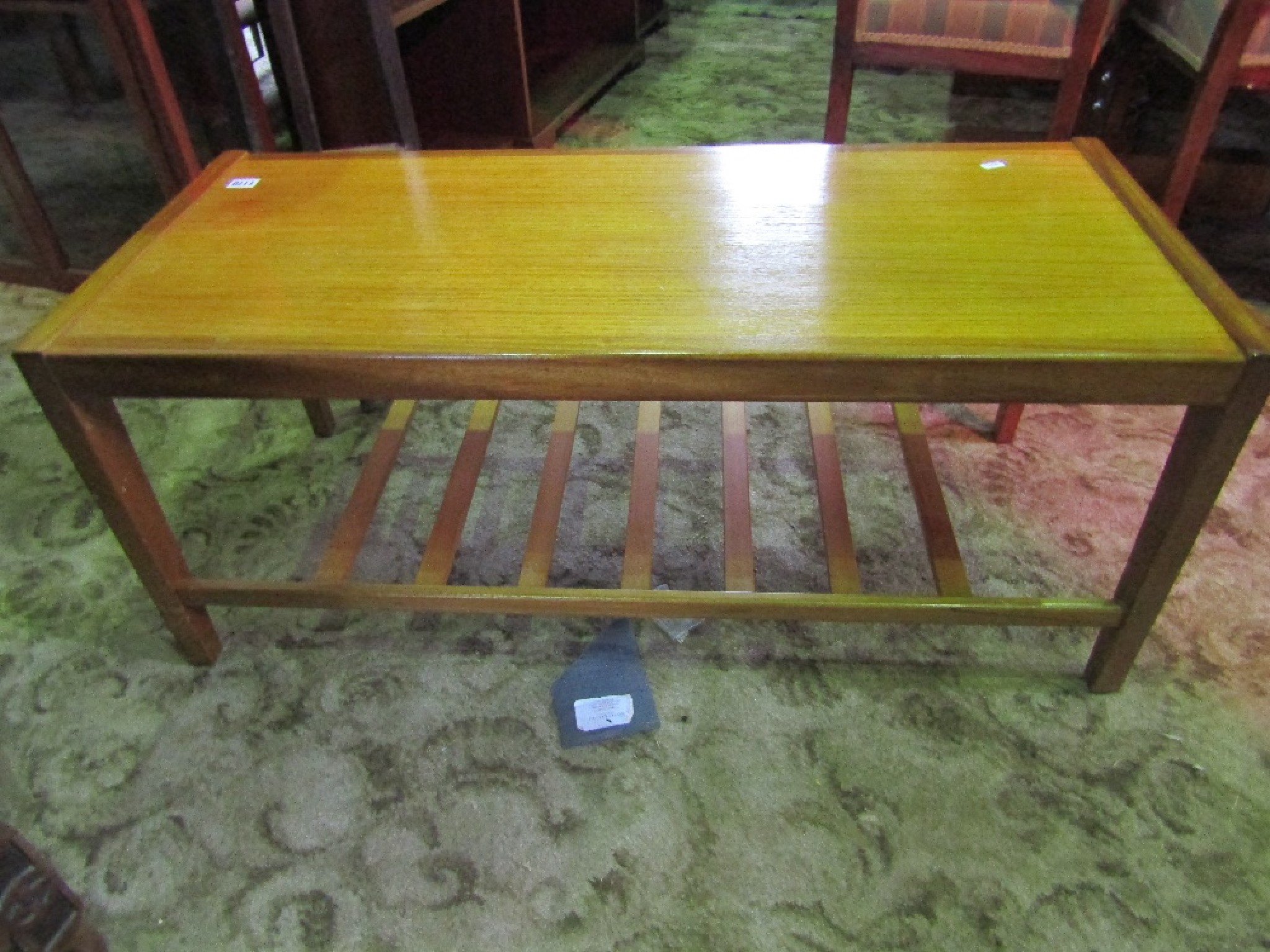 Appraisal: A nest of three G Plan quadrille teak occasional tables