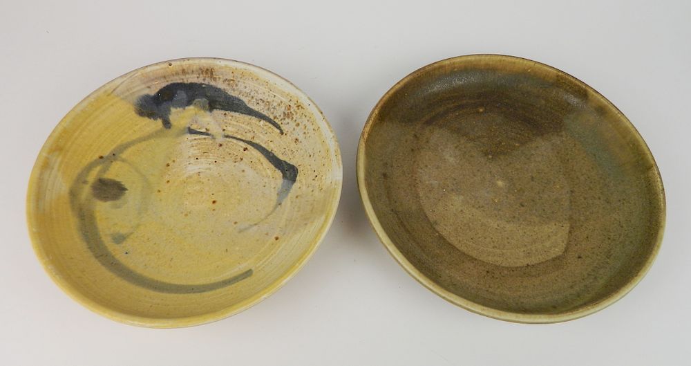 Appraisal: Toshiko Takaezu bowls Toshiko Takaezu American - - Bowls- ceramic