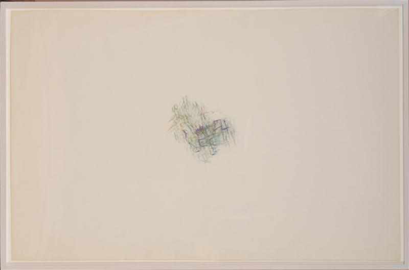 Appraisal: ALAN SARET b PRISM PINES ENSOULMENT Colored pencil on paper