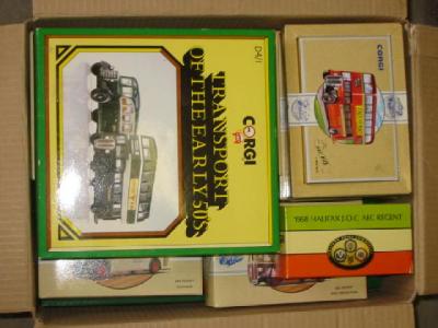 Appraisal: Fourteen Corgi Classics buses and coaches boxed E