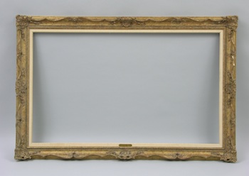 Appraisal: An French Impressionist Gilt Picture Frame A wide ornately detailed