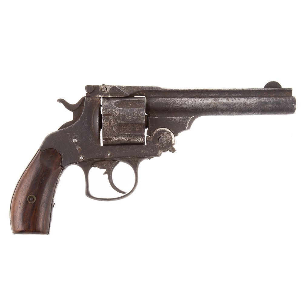 Appraisal: Crucelegui Copy of Smith Wesson Revolver Top break barrel Condition