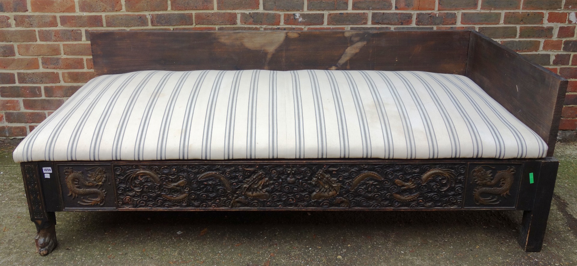 Appraisal: An opium bed constructed from th century and later elements