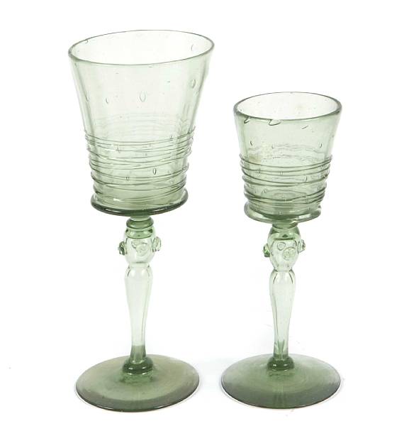 Appraisal: Property of various owners - comprising water goblets shape one