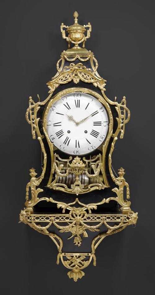 Appraisal: IMPORTANT CLOCK WITH CARILLON Louis XVI attributed to J ROBERT