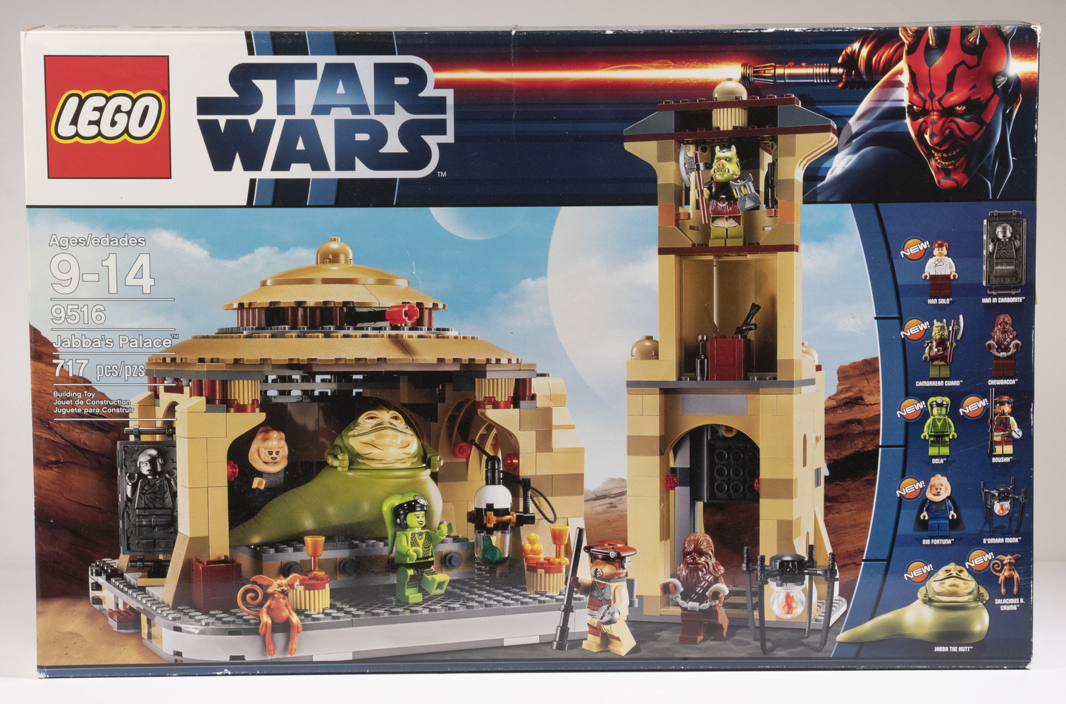 Appraisal: MIB TOY UNOPENED LEGO STAR WARS JABBA'S PALACE RETIRED pieces