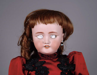 Appraisal: BERGMANN S H OPEN MOUTH DOLLY FACE This dolly face