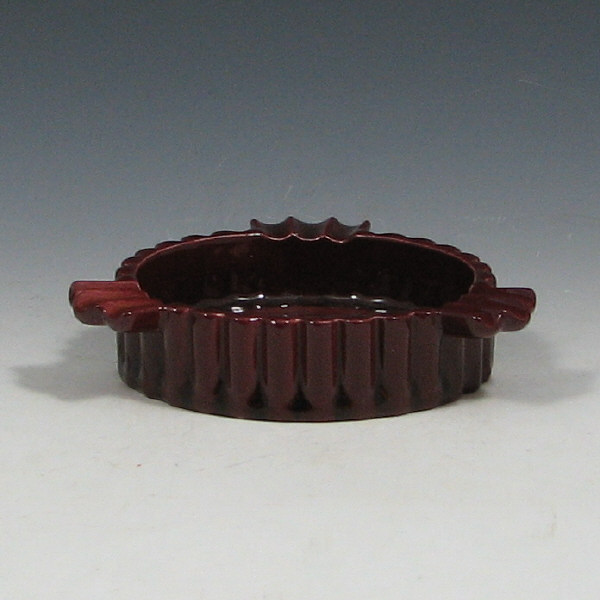 Appraisal: Rookwood Ashtray - Excellent Rookwood ashtray from in deep red