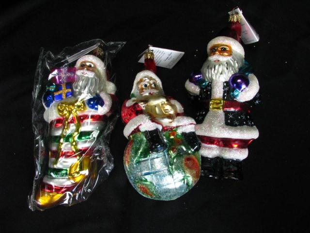 Appraisal: Group of Three Christopher Radko Christmas Ornaments including '' ''