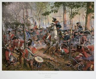 Appraisal: DON TROIANI American - THE BATTLE OF COWPENS AND BUSHY