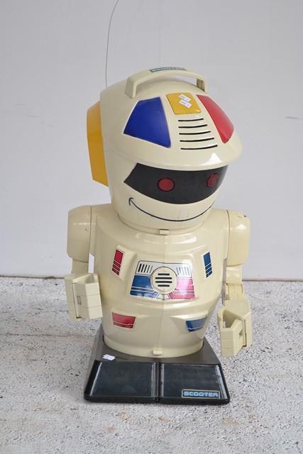 Appraisal: A LARGE TOY ROBOT NAMED SCOOTER