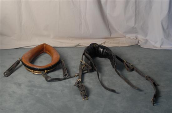 Appraisal: Large Lot Driving Harness including neck reins blinders bridles and