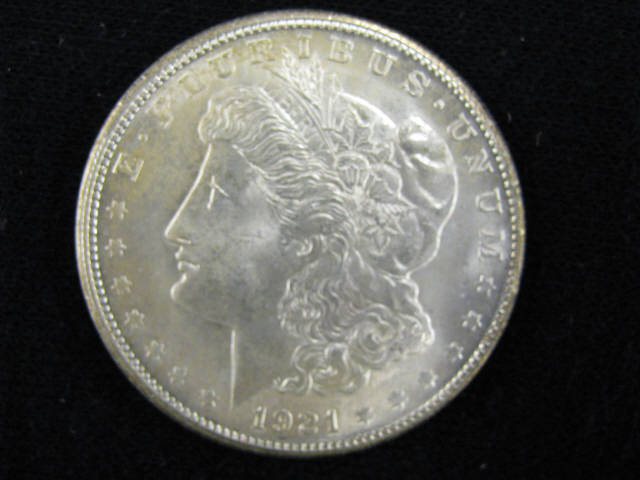 Appraisal: -S Morgan Silver Dollar uncirculated