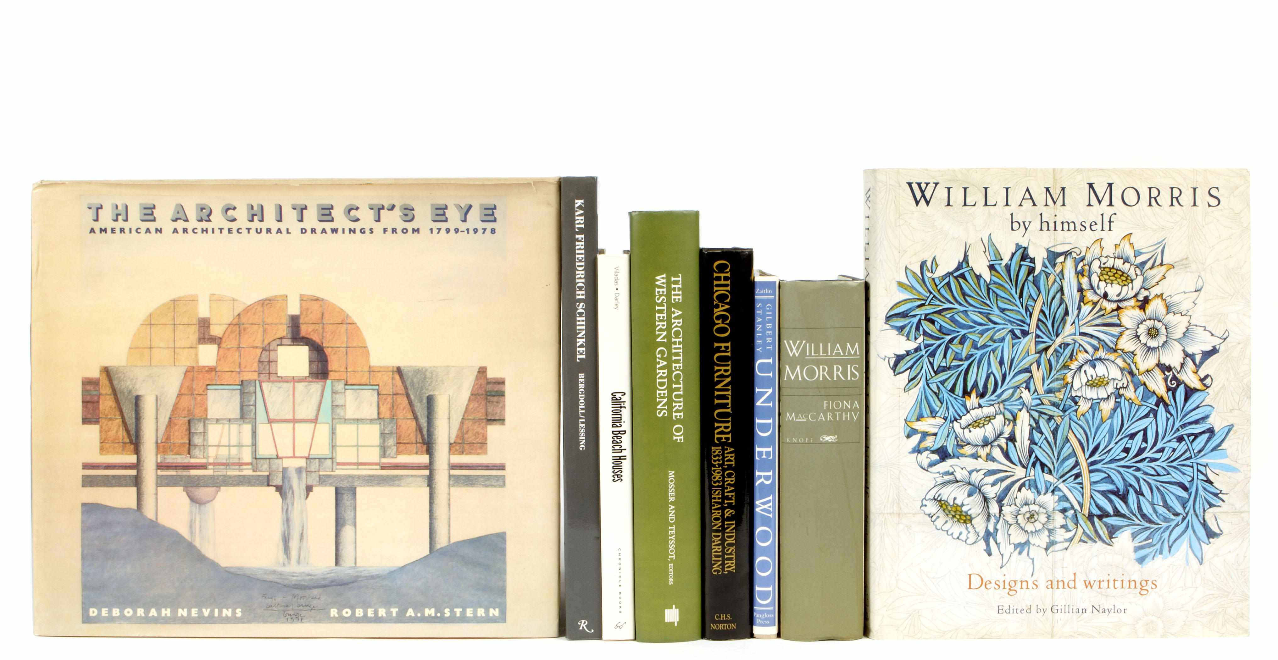 Appraisal: ARCHITECTURE AND INTERIOR DESIGN volumes including Keaton Diane and D