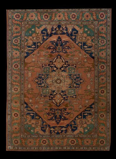 Appraisal: Persian Serapi Carpet ' x '