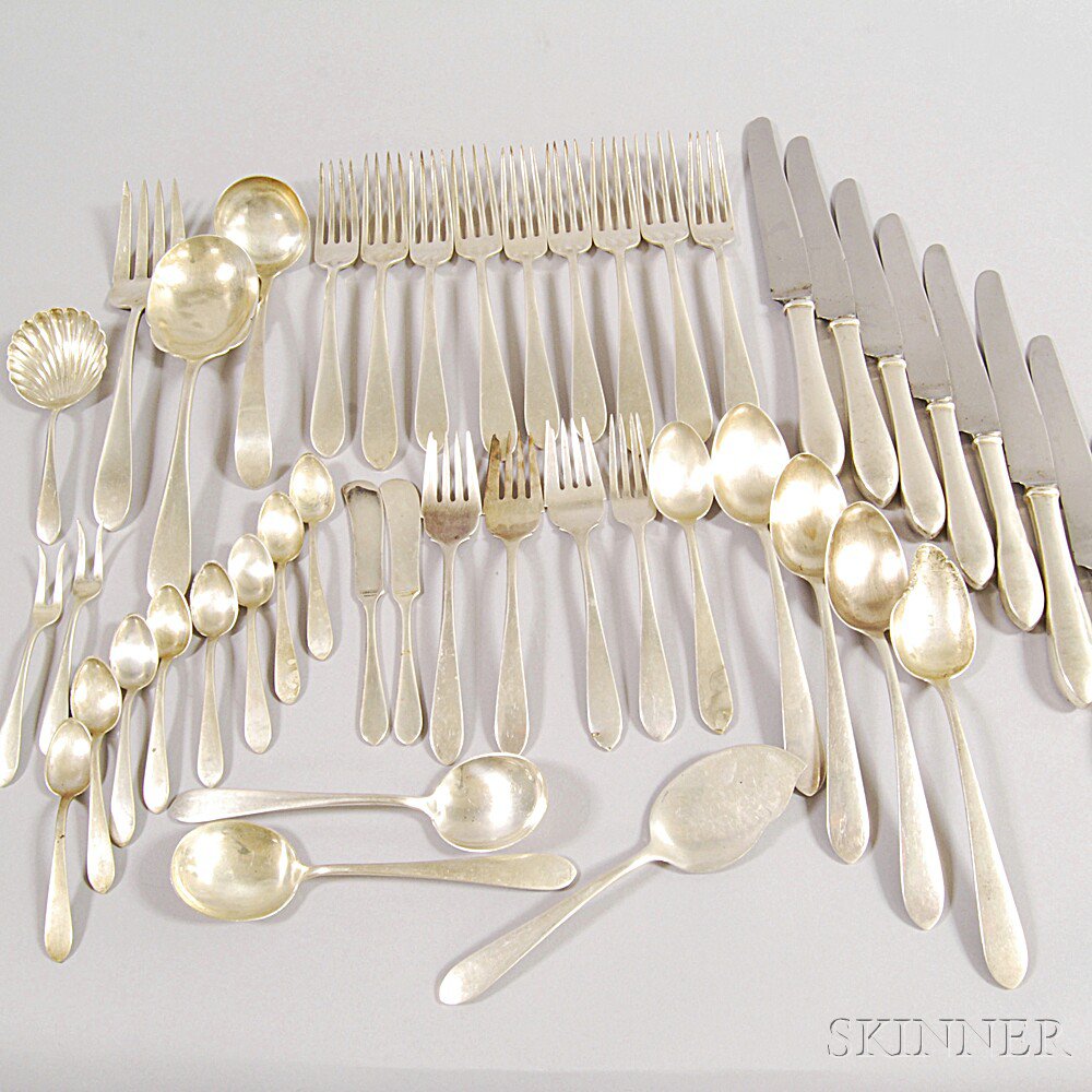 Appraisal: S Kirk Son Sterling Silver Partial Flatware Service Betsy Patterson