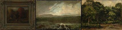 Appraisal: Attributed to Joseph Henry Boston American - Landscape Oil on