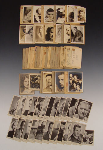 Appraisal: COLLECTION OF 'S HOLLYWOOD PHOTOS AND AUTOGRAPHS Approx 's standard