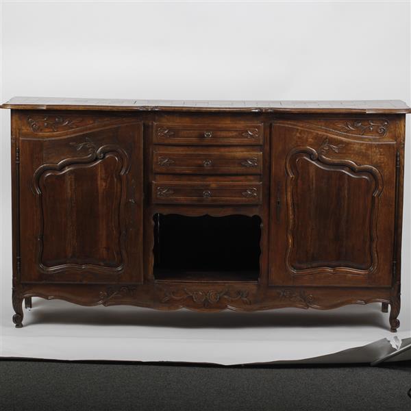 Appraisal: French provincial sideboard server H x W x D