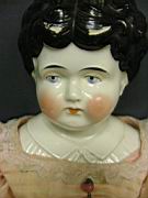 Appraisal: BERTHA CHINA HEAD Circa china shoulder head marked Bertha on