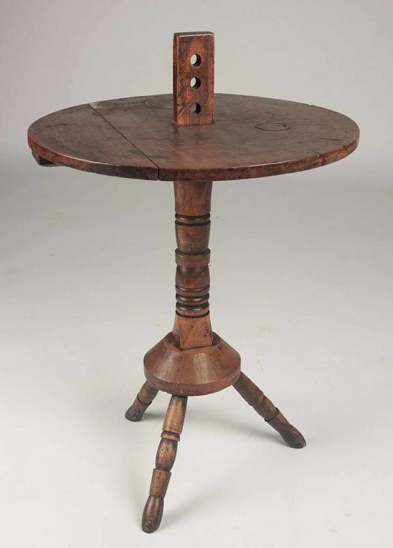 Appraisal: Antique Candlestand Antique candlestand which may have been assembled from