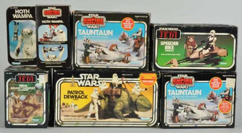 Appraisal: Lot of Star Wars Accessories Description Includes speeder bike Hoth