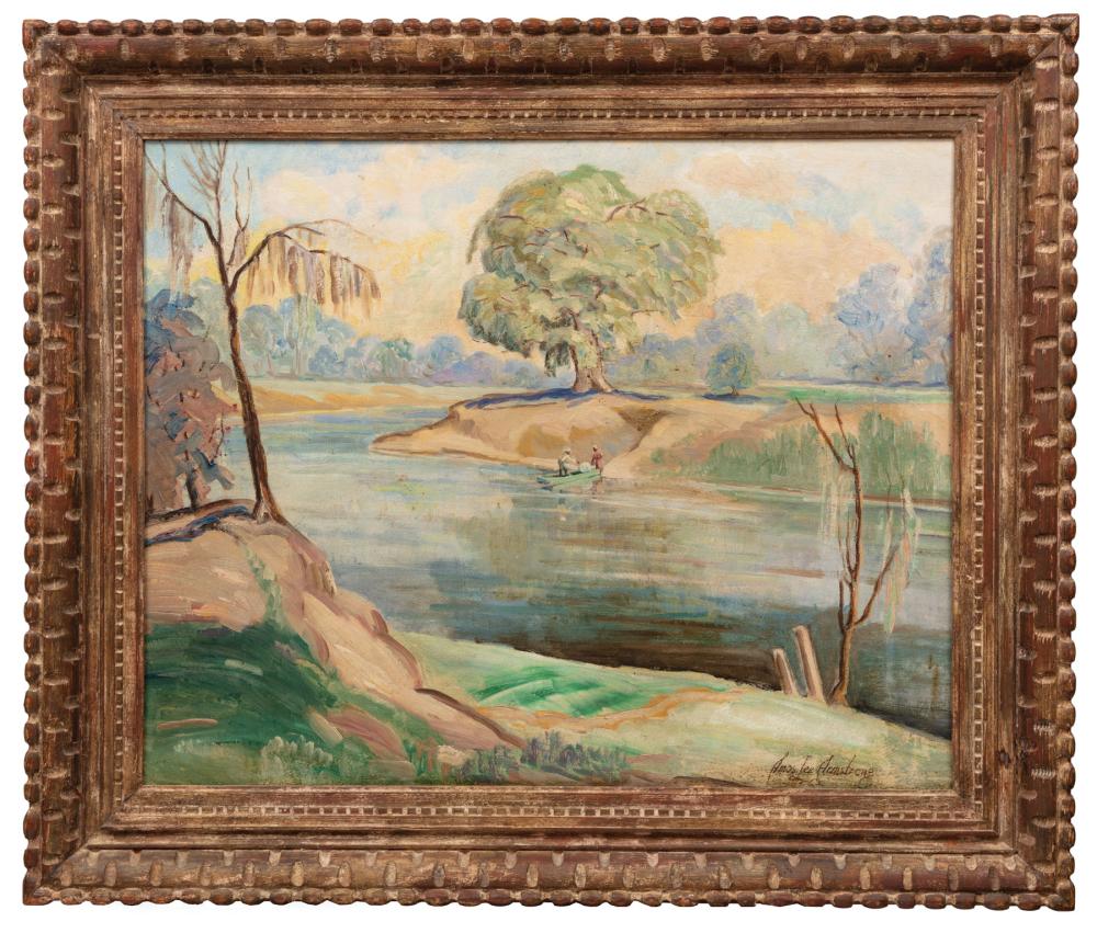 Appraisal: Amos Lee Armstrong American Louisiana - Summer Day on Cane