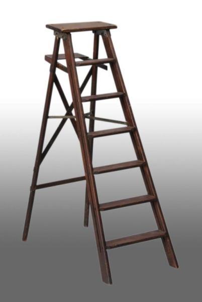 Appraisal: Wooden Salesman Sample Ladder Description Works well No damage Condition