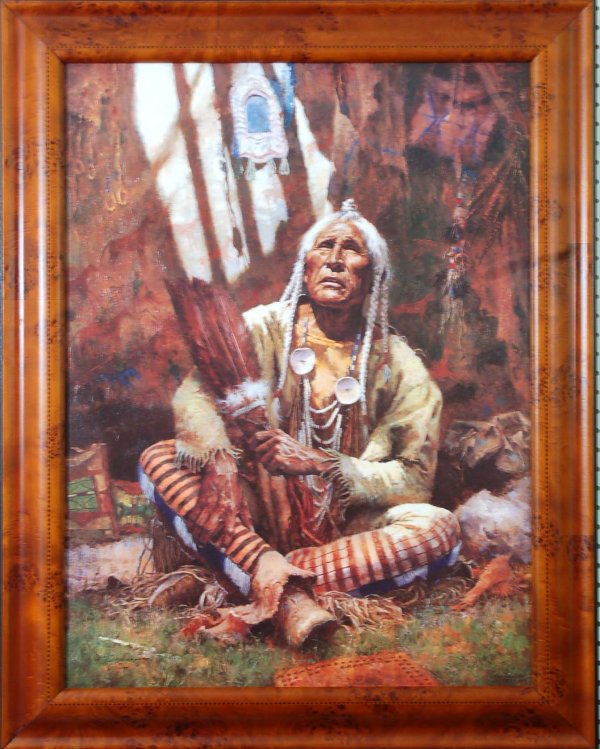 Appraisal: Howard Terpning American - Limited Edition print on fine art