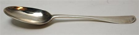 Appraisal: A George I Scottish silver tablespoon Harry Bethune Edinburgh Assay