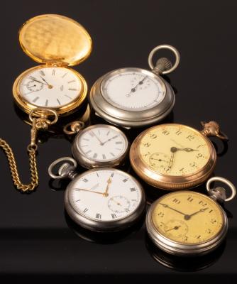 Appraisal: An open faced pocket watch Illinois Watch Co fitted a