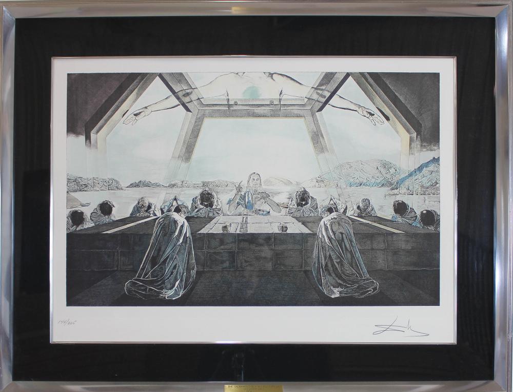 Appraisal: AFTER SALVADOR DALI LIMITED EDITION PRINT Spanish - Sacrament of