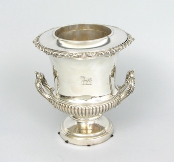 Appraisal: A Fine English Sheffield Silver Plate Wine Cooler by Matthew