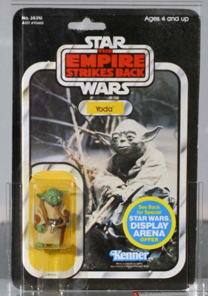 Appraisal: Star Wars Yoda with Brown Snake Action Figure Description ESB