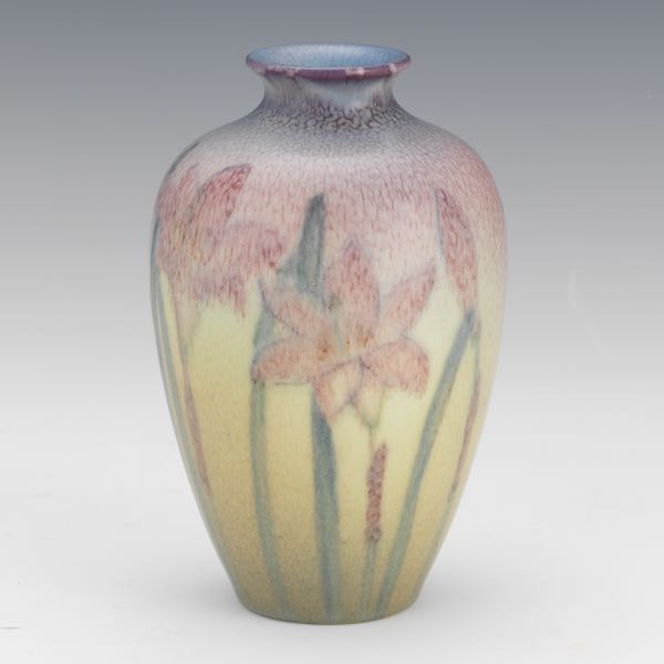 Appraisal: SMALL ROOKWOOD POTTERY VASE BY KITARO SHIRIYAMADAN x Small vase