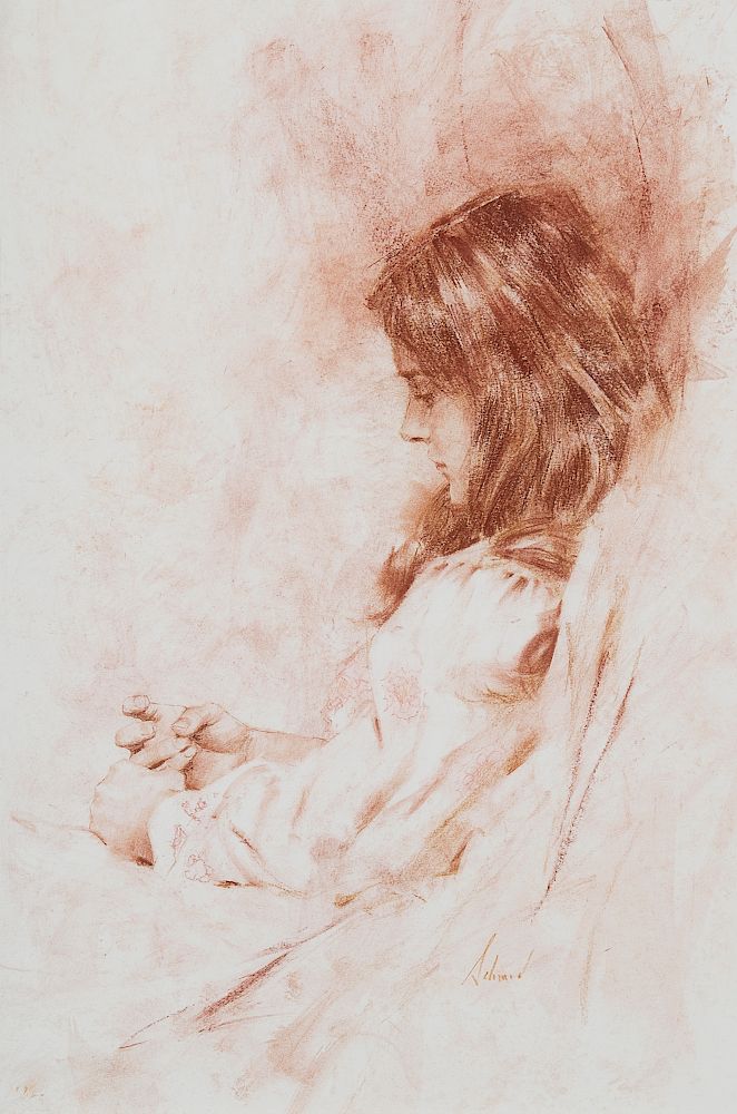 Appraisal: Richard Schmid Portrait of Alison RICHARD SCHMID b Portrait of