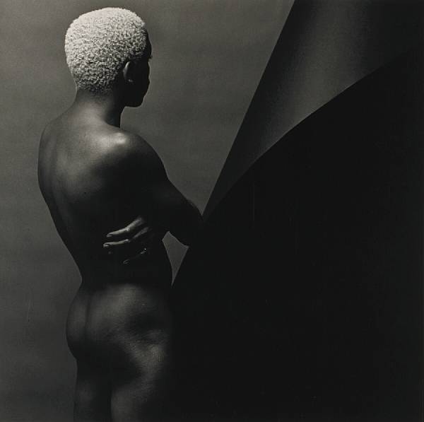 Appraisal: Robert Mapplethorpe American - Leigh Lee Standing Back View N