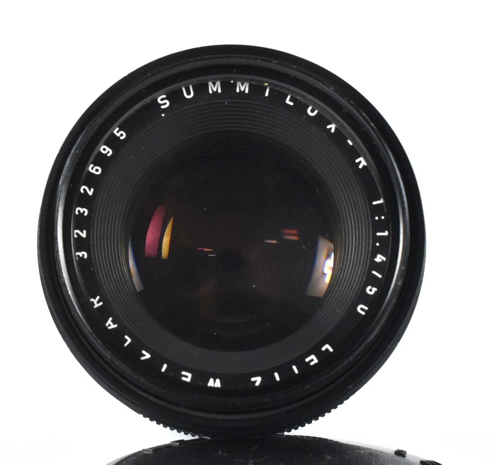 Appraisal: Leitz SummiLux-R Camera Lens with B W Polarizing Filter Leitz