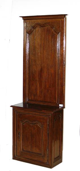 Appraisal: A Louis XV oak lavabo stand th century and later