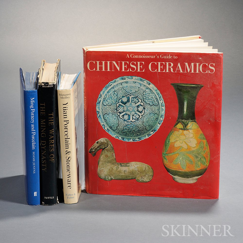 Appraisal: Four Books on Chinese Ceramics Cecile and Michel Beurdeley A