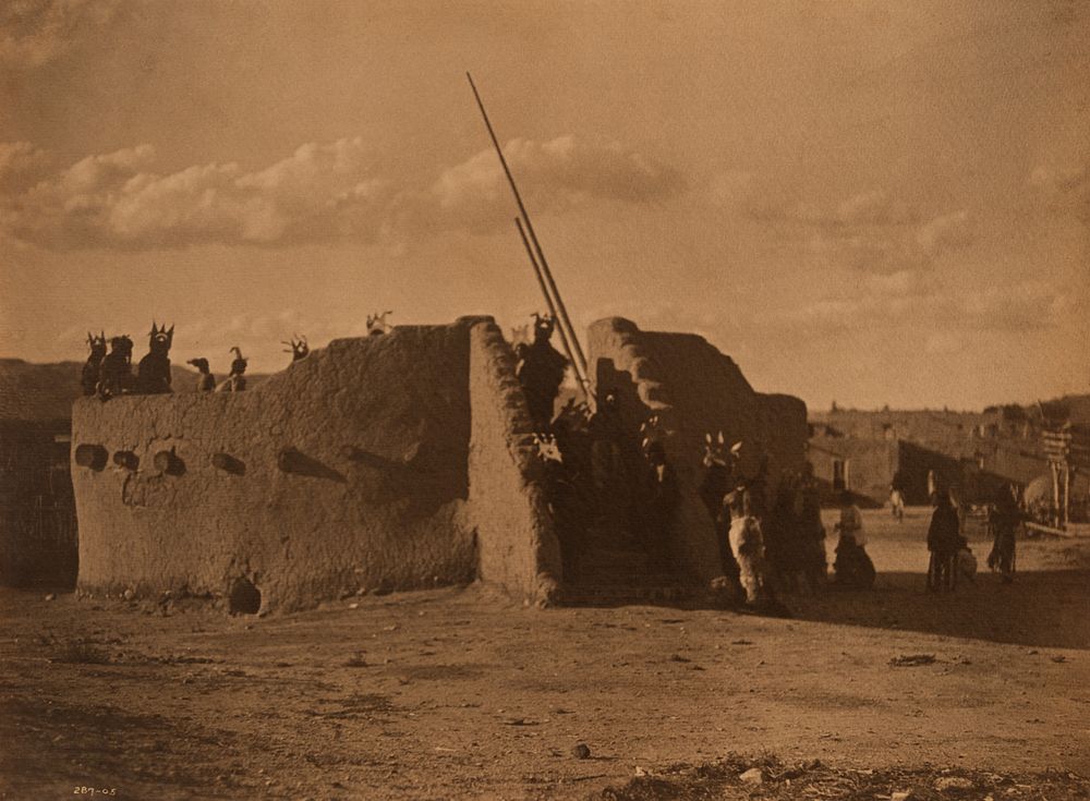 Appraisal: Edward Curtis The Kiva Stairs - San Ildefonso Edward S