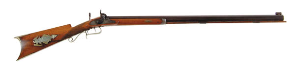 Appraisal: LEONARD PERCUSSION HALF STOCK RIFLE Cal octagonal bbl marked GEO