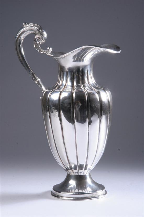 Appraisal: MEXICAN STERLING SILVER WATER PITCHER Circa s Hecho en Mexico