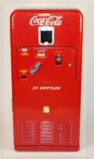 Appraisal: Vintage Restored Vendorlator VMC Coca-Cola vending machine- No Key h